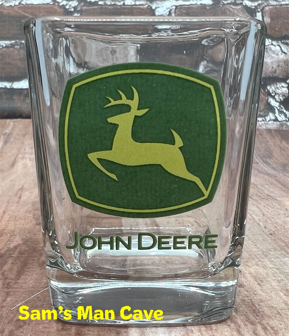 John Deere Shot Glass