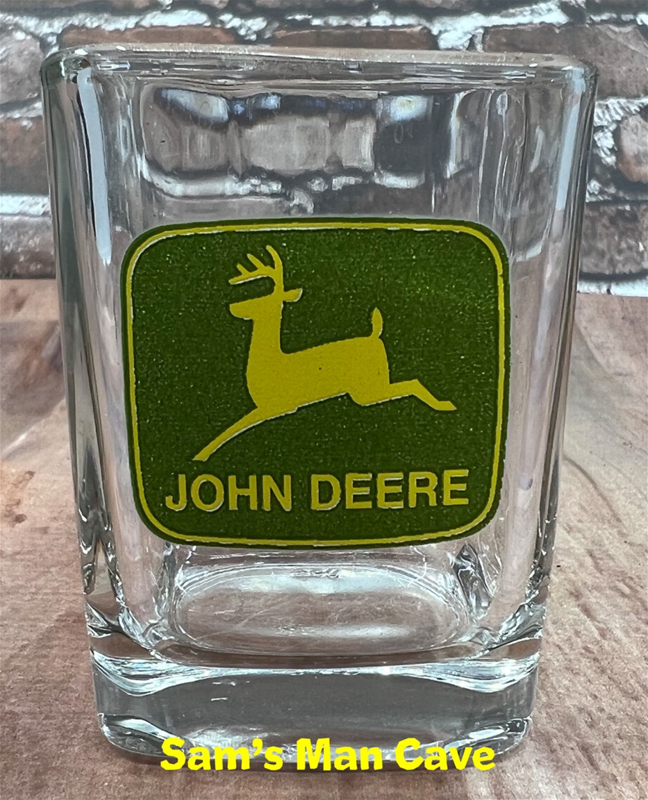 John Deere Shot Glass
