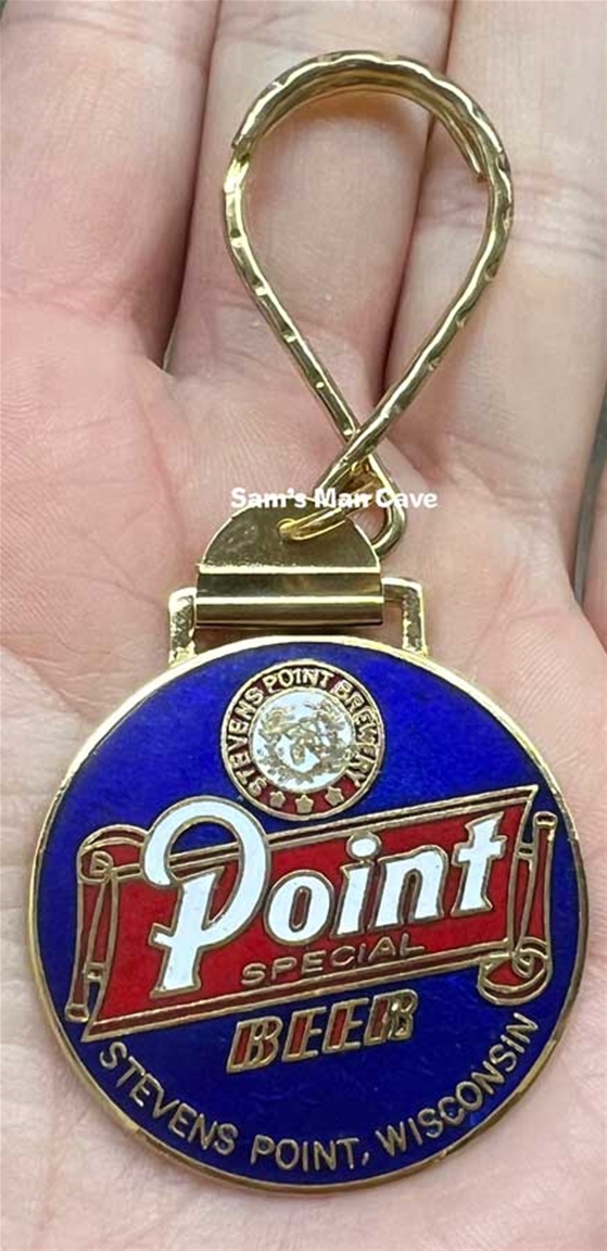 Point Special Beer Keychain