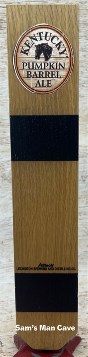 Kentucky Pumpkin Barrel Ale Tap Handle