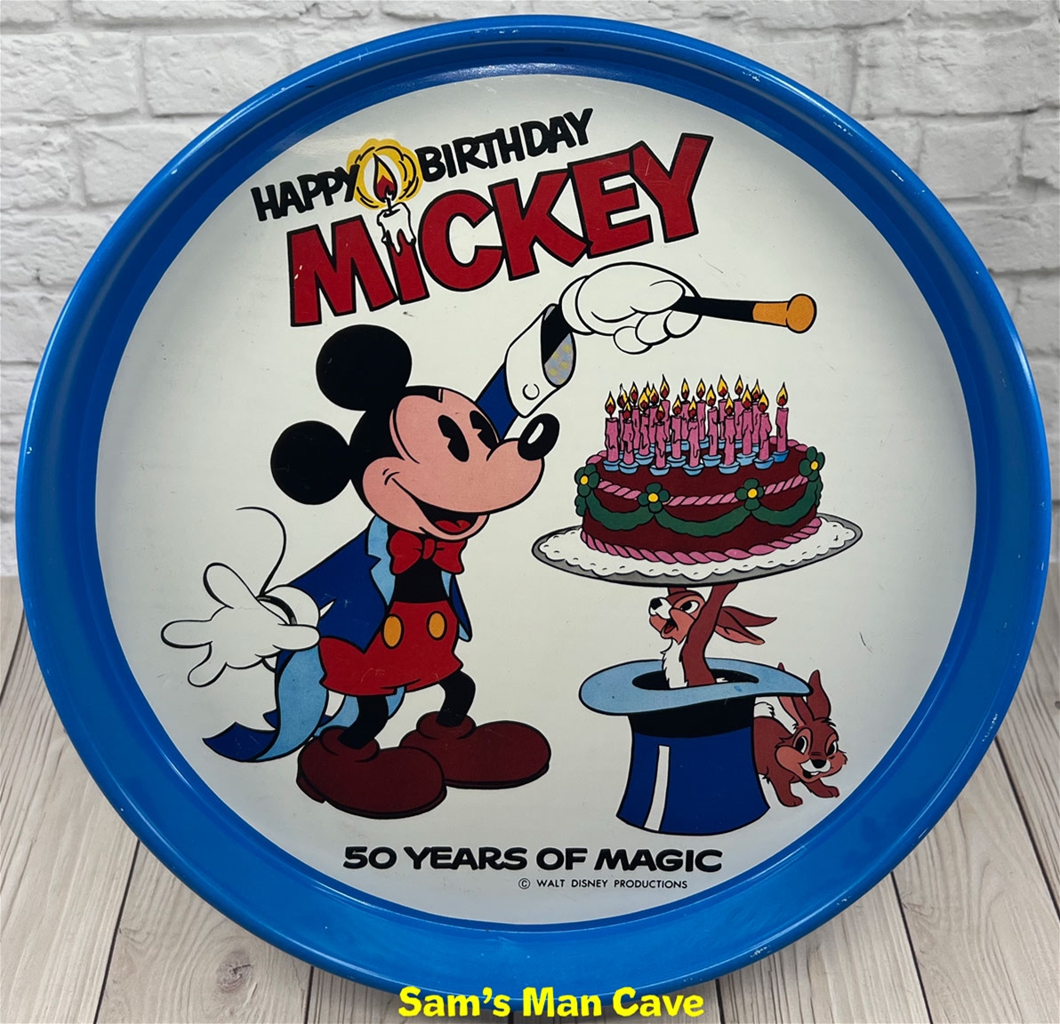 Mickey Mouse Birthday Tray