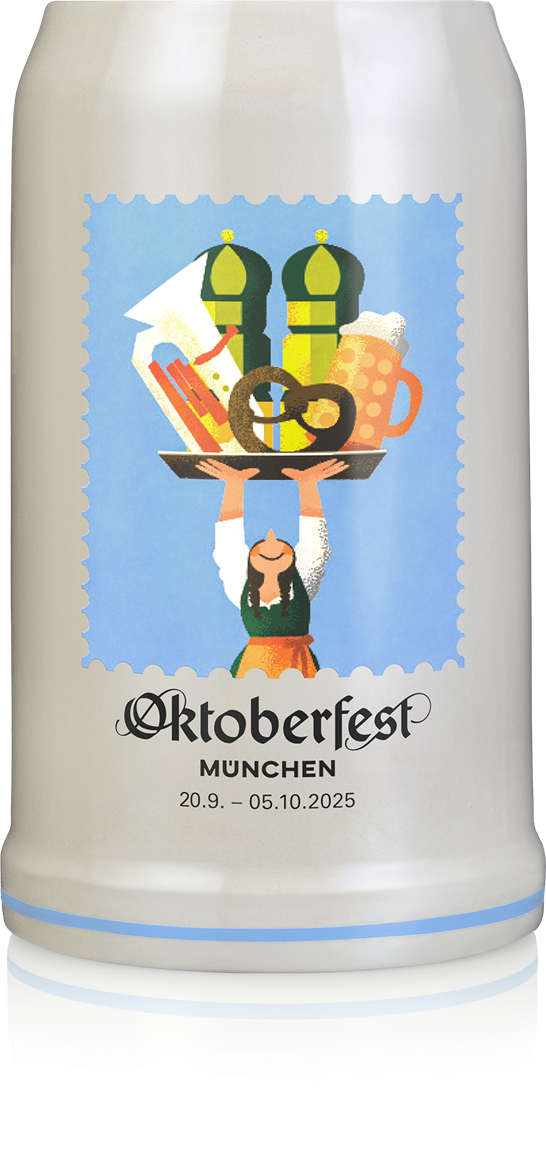 2025 Munich Oktoberfest Official Beer Mug
