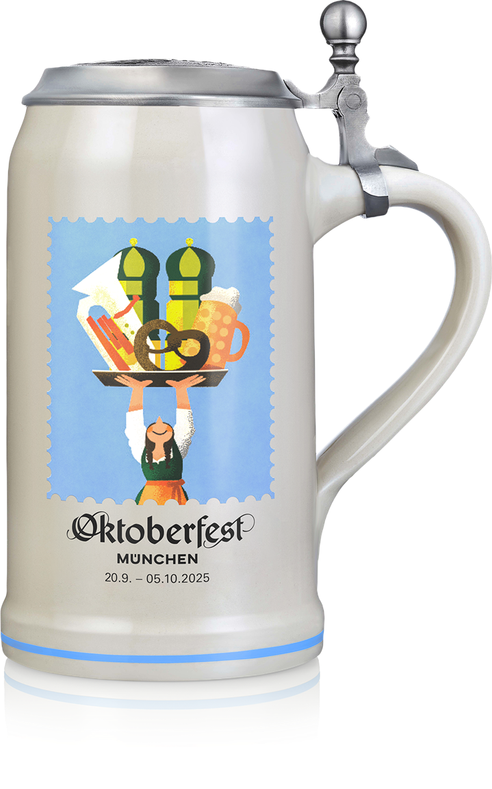 2025 Munich Oktoberfest Official Beer Stein