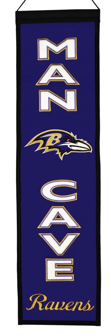Baltimore Ravens Man Cave Banner