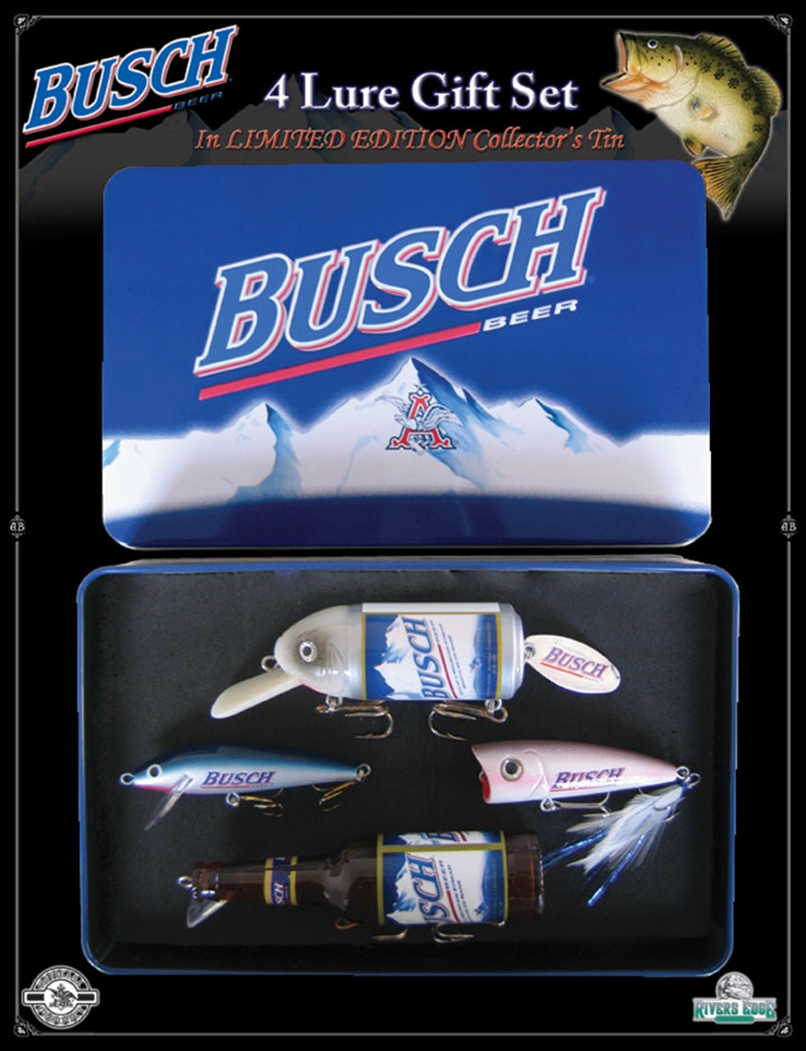 Busch 4 Piece Lure in Tin