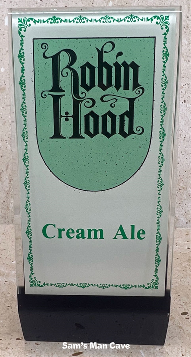 Robin Hood Cream Ale Tap Handle