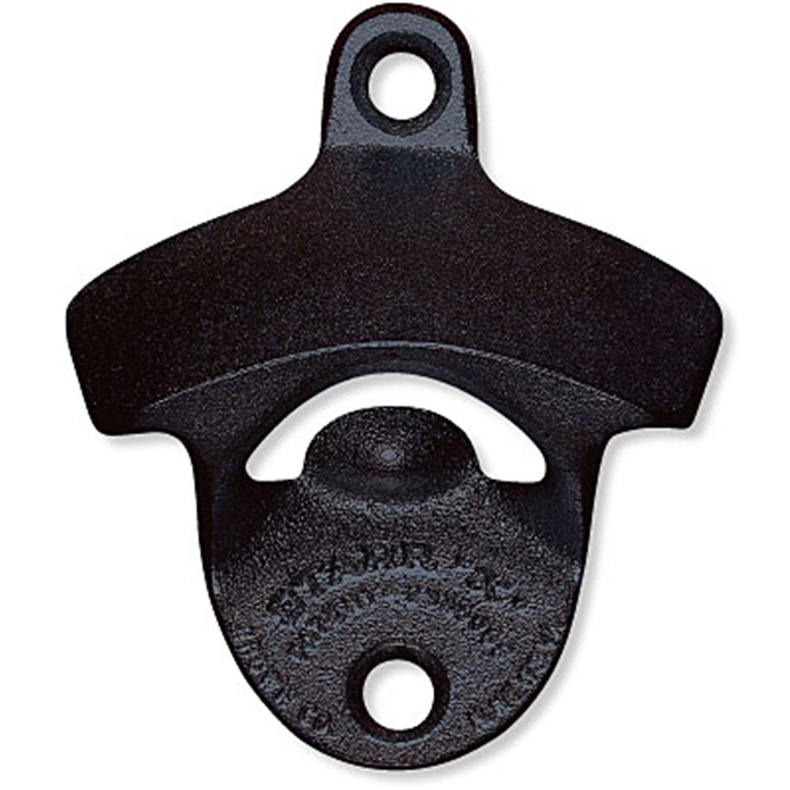 Black Stationary Bottle Opener