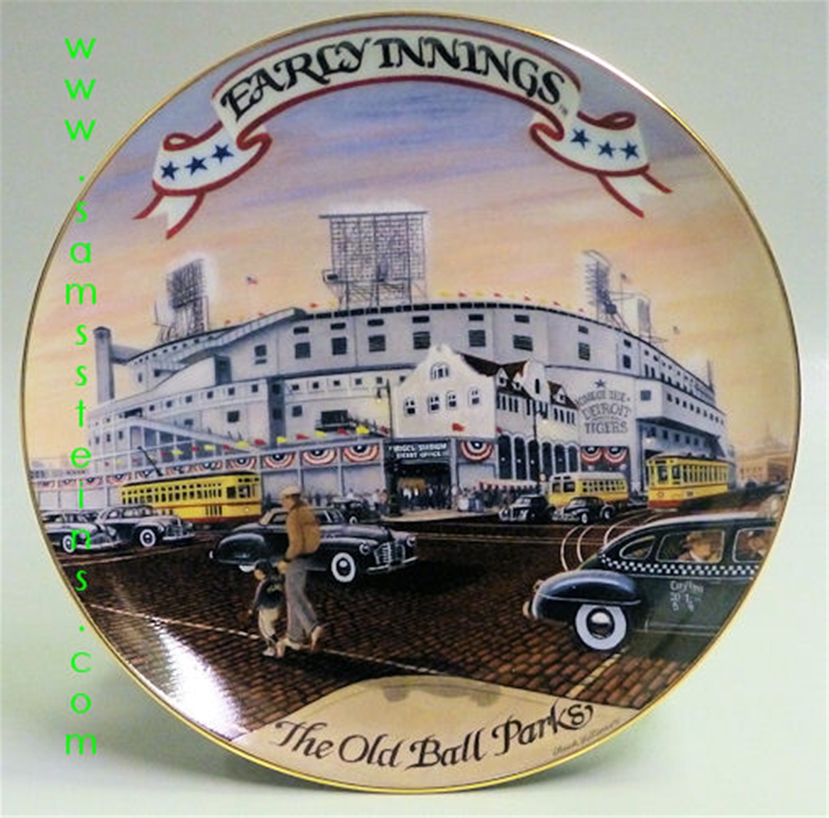 Tiger Stadium Plate