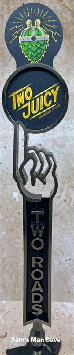 Two Roads Two Juicy Tap Handle