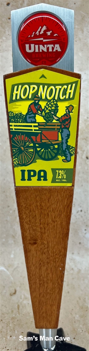 Uinta Brewing Hop Notch IPA Tap Handle