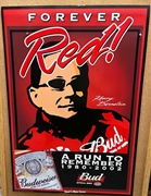 Budweiser Kenny Bernstein Forever Red Poster Budweiser Kenny Bernstein Forever Red Poster