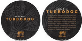 Abita Turbodog Beer Coaster