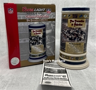 2007 Coors Light NFL 20s & 30s Beer Mug 2007 Coors Light NFL 20s & 30s Beer Mug