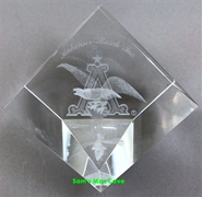 Budweiser A&Eagle Logo Laser Crystal Budweiser A&Eagle Logo Laser Crystal