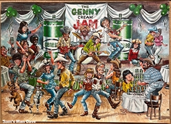 Genny Cream Jam Beer Poster