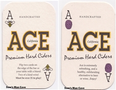 Ace Premium Hard Ciders Beer Coaster