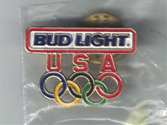 Bud Light Olympic Pin