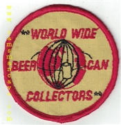 World Wide Beer Can Collectors Patch