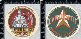 Capitol City Brewing Capitol Kolsch Coaster