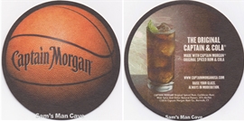 Captain Morgan Basketball Coaster