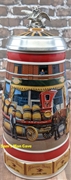 Budweiser 1890 Barrel Wagon Stein Budweiser 1890 Barrel Wagon Stein