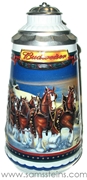 2002 Budweiser Holiday Signature Edition Stein