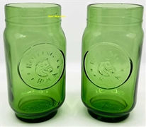 Rolling Rock Glass Set of Two