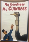 Guinness Ostrich Beer Poster