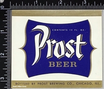 Prost Beer Label