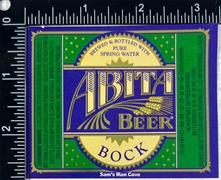 Abita Bock Beer Label