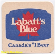 Labatt Blue Canada's #1 Beer Coaster