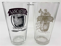 Lancaster Malt Brewing Pint Set of Two