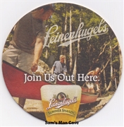 Leinenkugel's Join Us Out Here Beer Coaster Leinenkugel's Join Us Out Here Beer Coaster