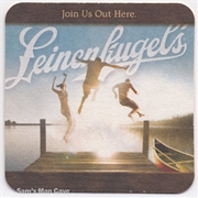 Leinenkugel's Join Us Beer Coaster Leinenkugel's Join Us Beer Coaster