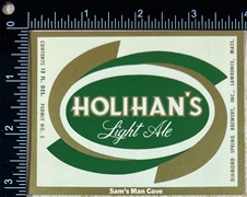 Holihan's Light Ale Label