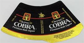 King Cobra Malt Liquor Label 