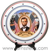 Budweiser Civil War Collection President Lincoln Plate