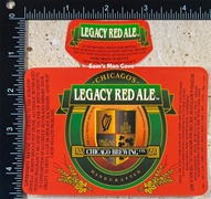 Legacy Red Ale Label with neck