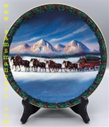2000 Budweiser Holiday in the Mountains Plate 2000 Budweiser Holiday in the Mountains Plate