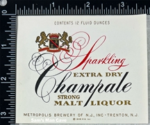 Champale Malt Liquor Label