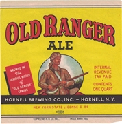 Old Ranger Ale IRTP Label