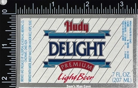 Hudy Delight Beer Label