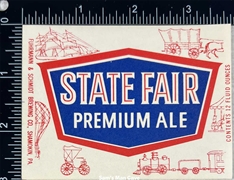 State Fair Premium Ale Beer Label