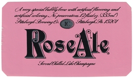 Rose Ale Beer Label