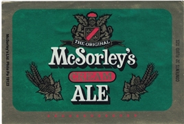 McSorleys Cream Ale Beer Label