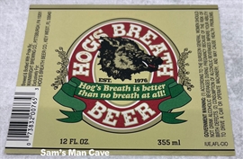 Hog's Breath Beer Label