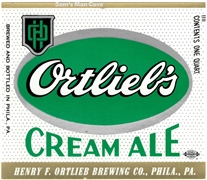 Ortlieb's Cream Ale Label