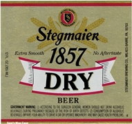 Stegmaier 1857 Dry Beer Label