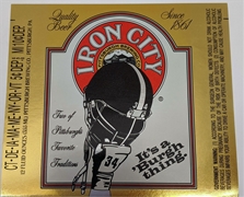 Iron City It's a 'Burgh thing Beer Label
