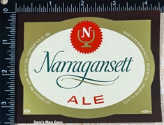Narragansett Ale Label